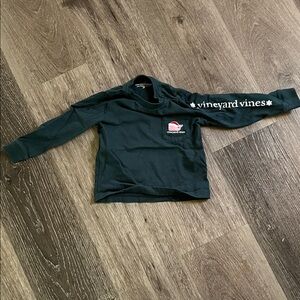 Vineyard Vines Kids Long Sleeve Tee - Forest Green